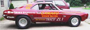 1969 SS Camaro Stock Eliminator TRACO ZL-1